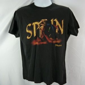 Tucano Gold Madrid Spain T-shirt Black size Large
